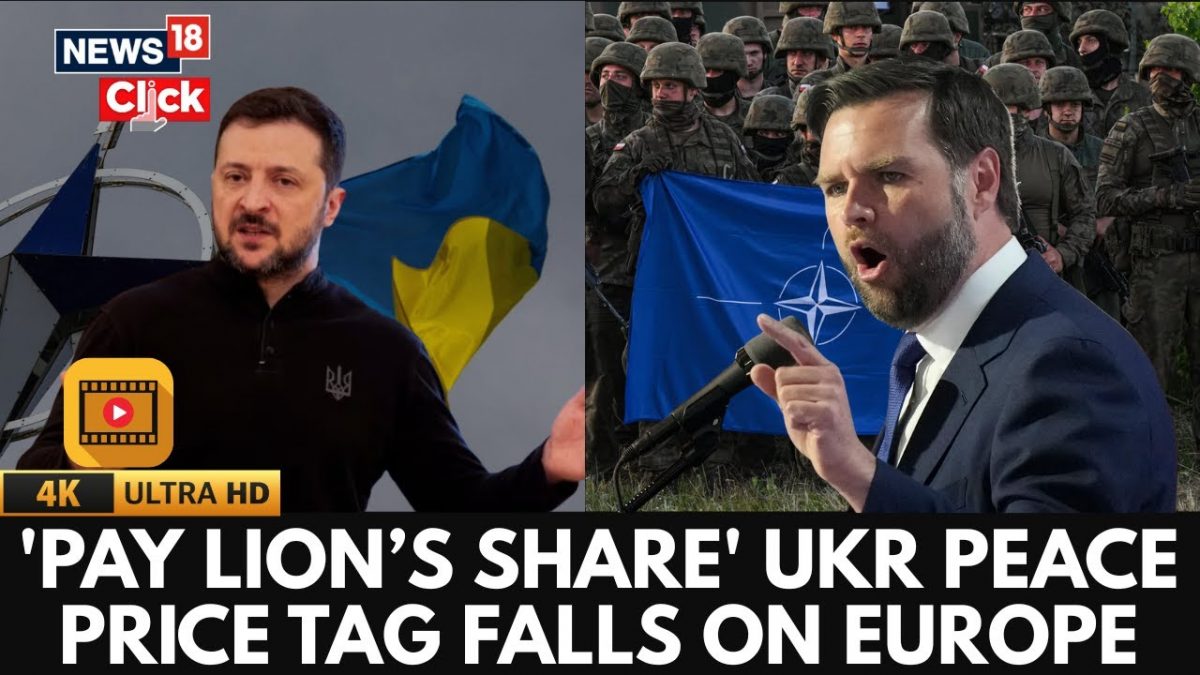 Vance Draws Red Line: U.S. Support for Ukraine Depends On Europe’s Role | Trump | Zelensky | N18G
