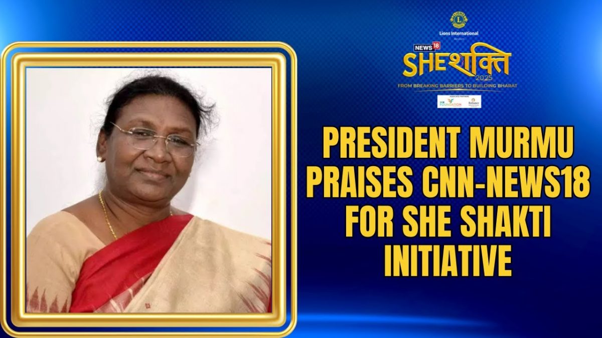 President Droupadi Murmu Delivers Opening Address At News18 #SheShakti2025 Delhi | Woman Empowerment