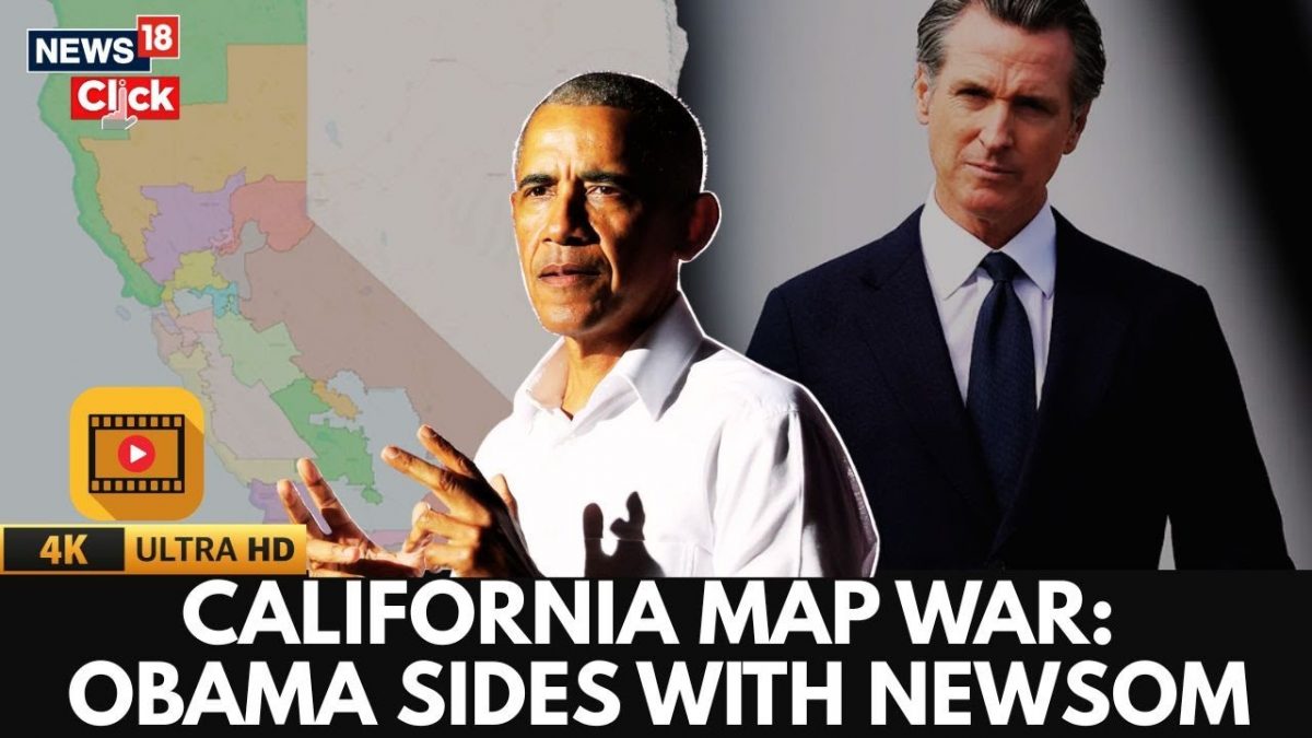 Obama Backs Newsom's California Redistricting Plan