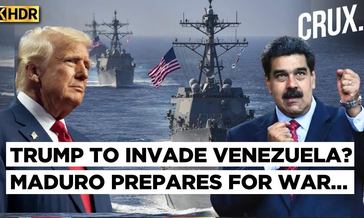 US Armada Surrounds Venezuela? Trump Sends Destroyers, 4500 Marines, Maduro Deploys Millions of… |4K