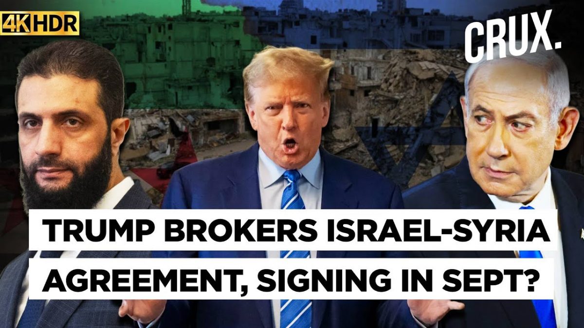 “80% Syria-Israel Issues Resolved” Trump To Host Bibi-Sharaa, Centcom Confirms Raid On ISIS | 4k