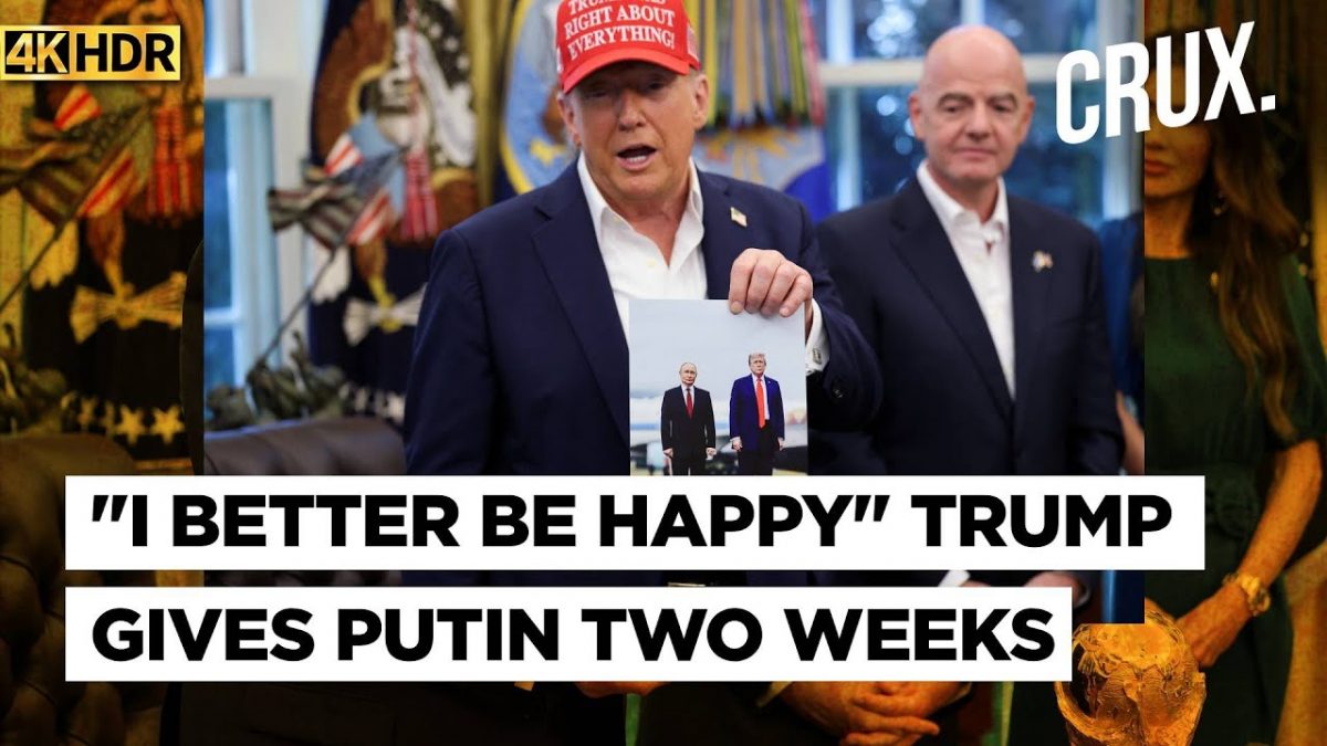 Trump Shows “Nice Picture” Of Putin, Dangles World Cup Invitation, EU Questions Alaska Summit | 4k