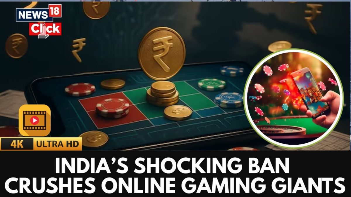 Online Gaming Giants Crushed As India Imposes Strict Action | Online Gaming Bill | Amit Shah | N18G