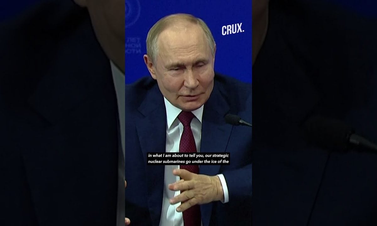 Putin Reveals Russia’s Military Advantage, Mocks US? Says ‘Nuclear Submarines Go Off Radar in …’