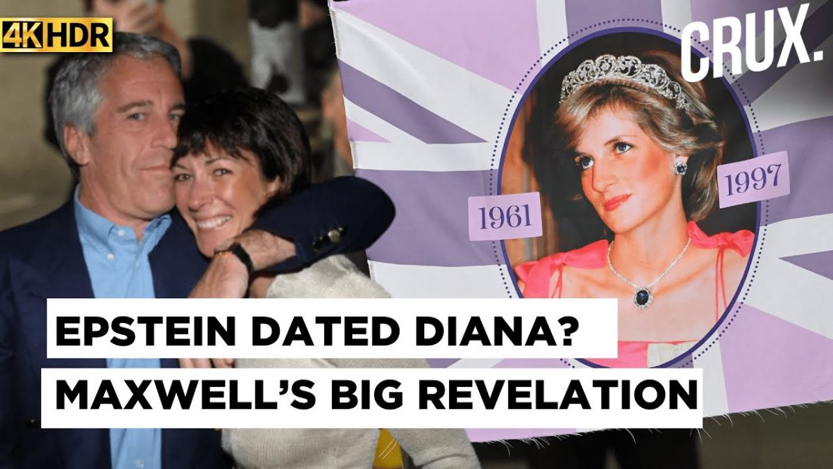 ‘Don’t Want To Speak…’ Ghislaine Maxwell Hints At Epstein-Diana Date Setup In Released Transcript|4K