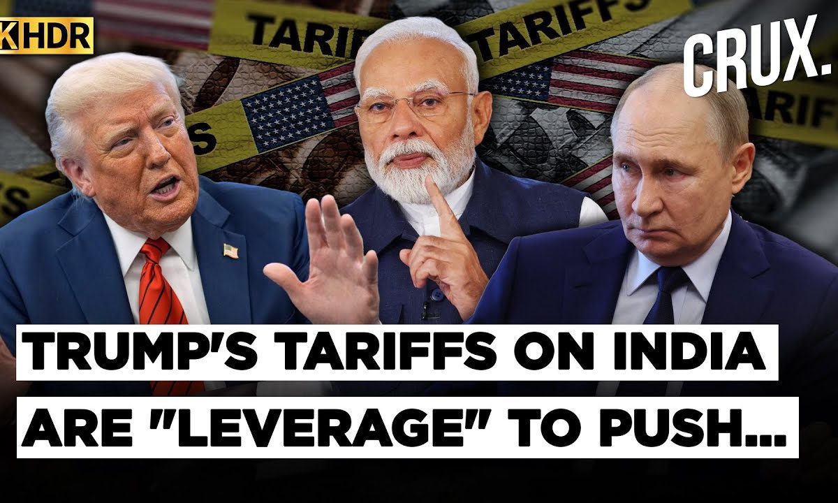 "To Make It Harder For Russia" US Justifies 50% Tariffs, India To Buy Oil Under "Best Deal" | 4K