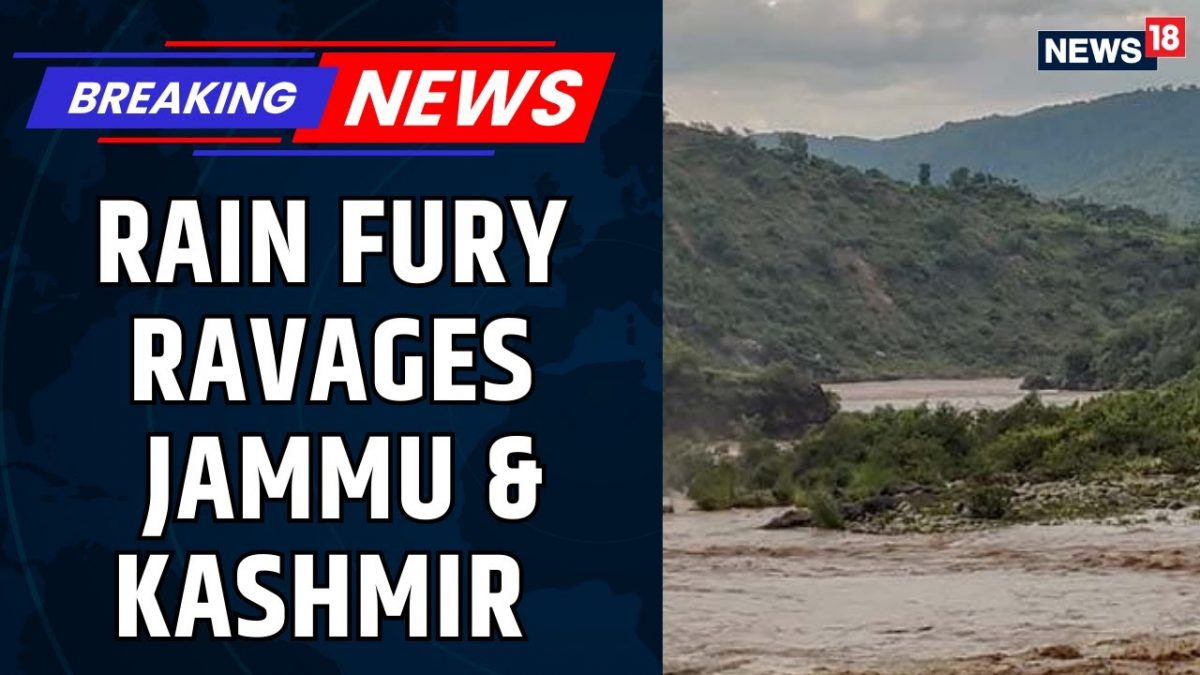 Rain Fury Ravages Jammu And Kashmir, Heavy Rains Disrupt Phone Services | Cloudburst | News18