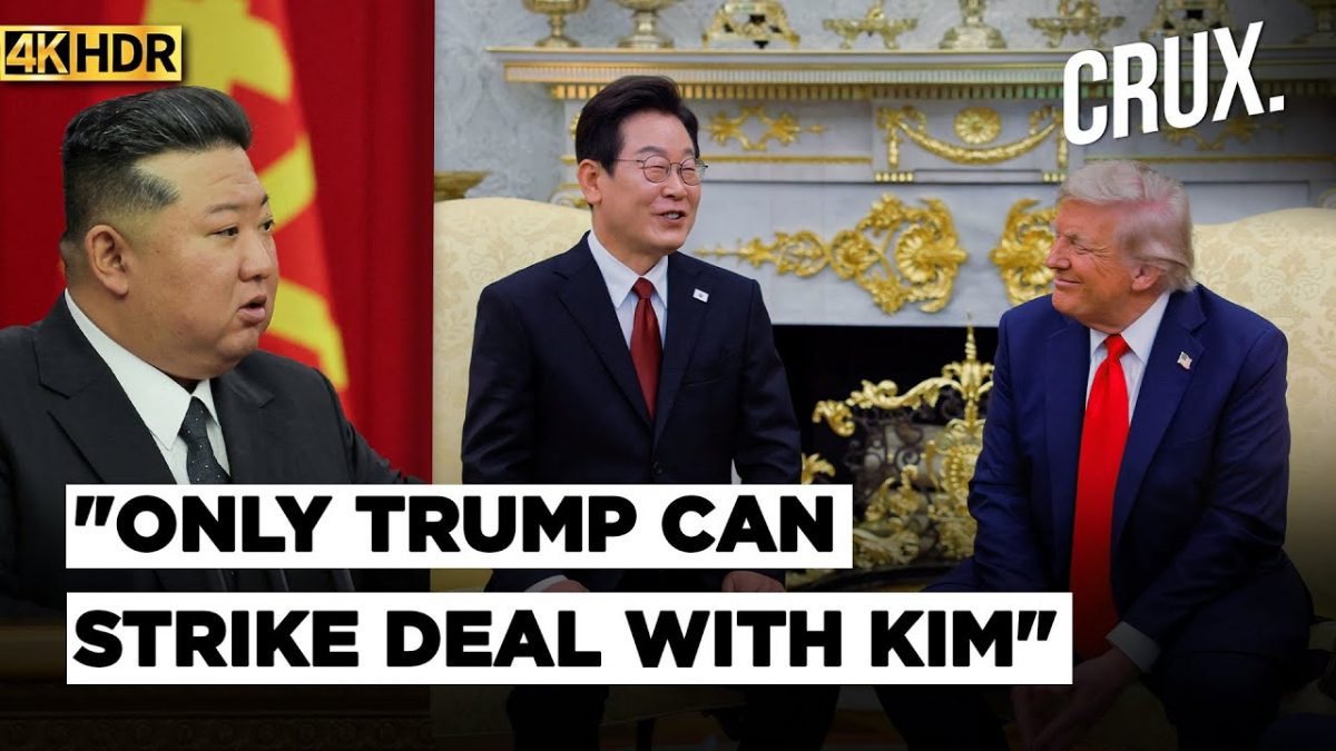 Trump Wants A Reunion With Kim, South Korea President Lee Blames Biden For Pyongyang's Nukes | 4K