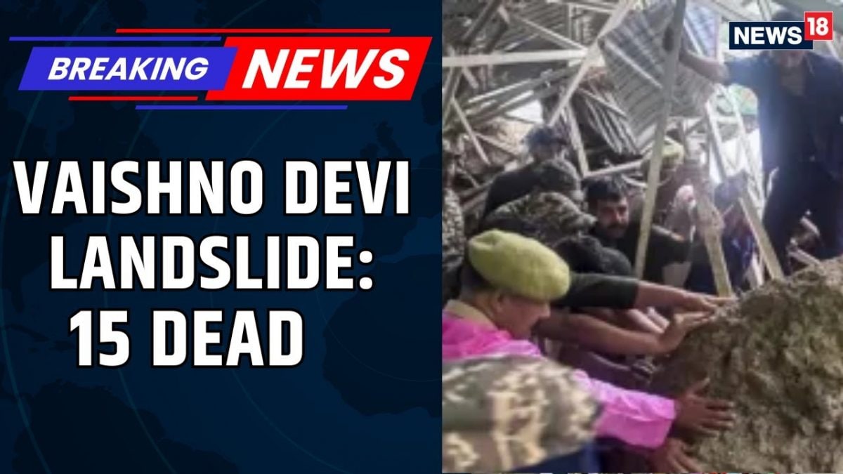 <div>15 Killed In Vaishno Devi Landslide As Rain Fury Hits Jammu & Kashmir | Cloudburst | News18</div>