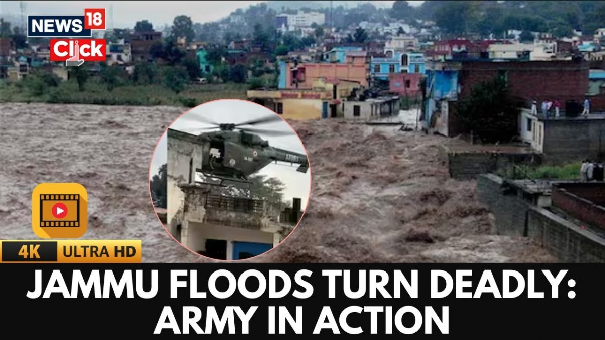 <div>Jammu & Kashmir Floods: Deadly Landslides And Floods Spark Emergency, Army Begins Rescue Ops | N18V</div>