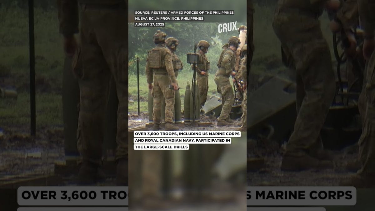 Philippines, Australia Hold Live Fire Drills, 3600 Troops Show Force Near South China Sea