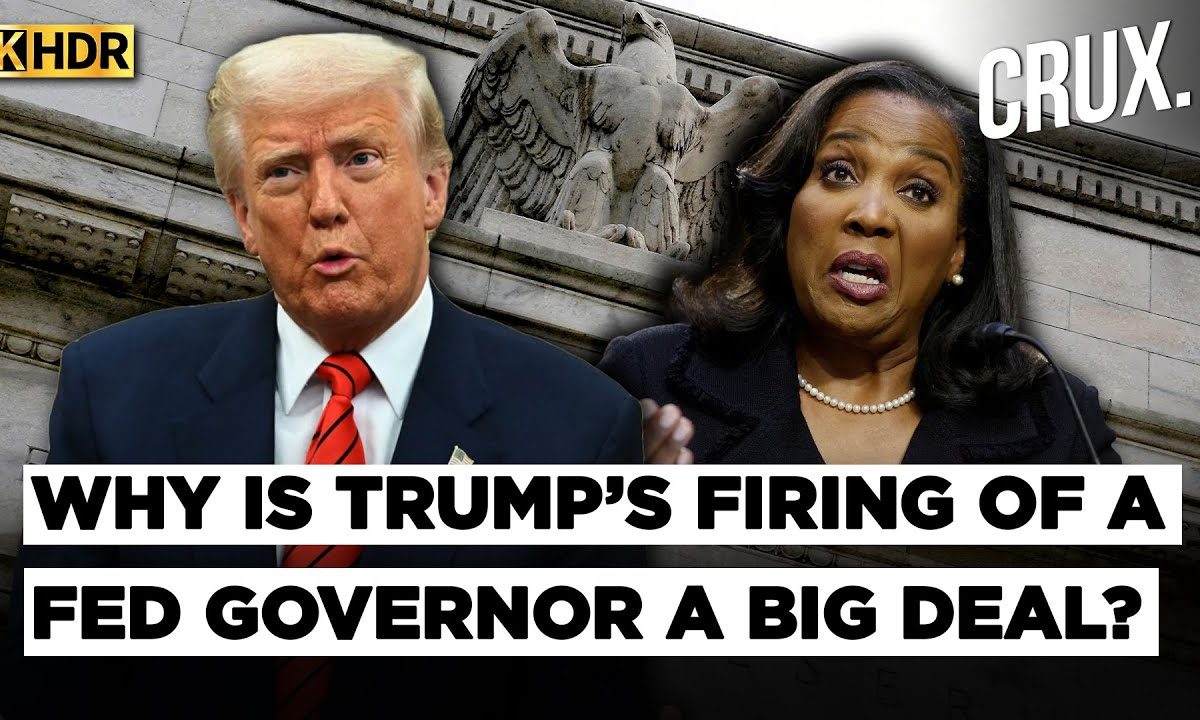 Federal Reserve Governor Lisa Cook Sues President Trump Over "Illegal Attempt" To Fire Her | 4K Federal Reserve Governor Lisa Cook Sues President Trump Over "Illegal Attempt" To Fire Her | 4K