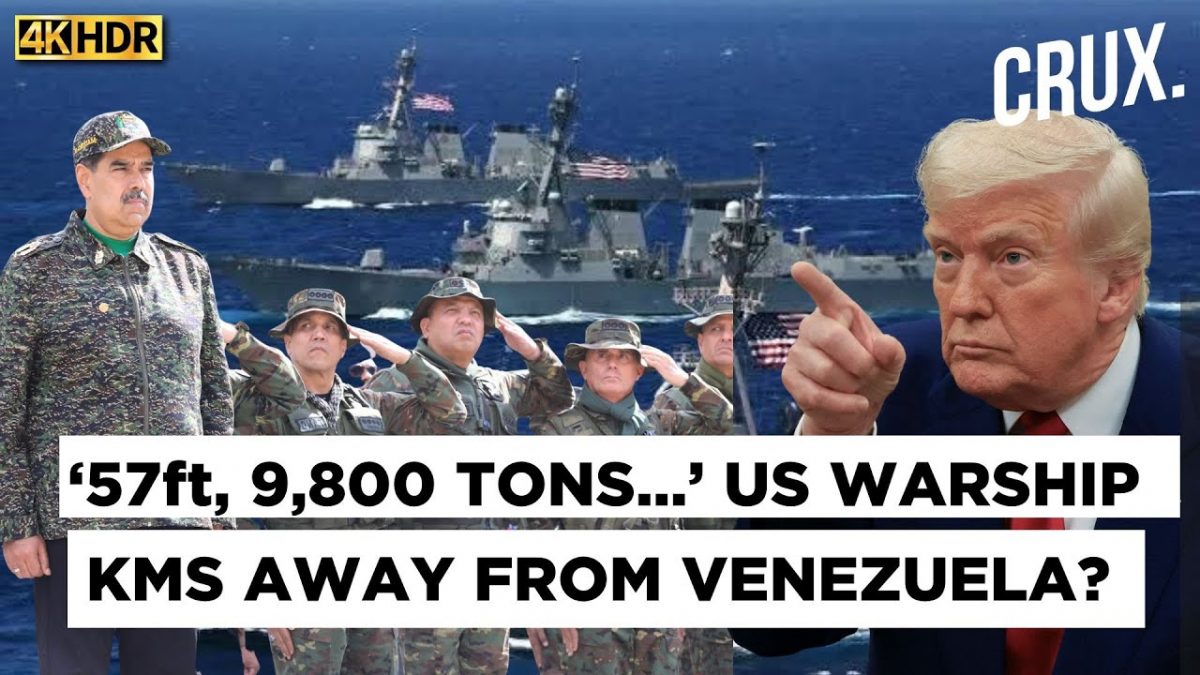 US Warship ‘Crosses’ Panama Canal As Trump Weighs Venezuela ‘Options’, Maduro’s Ouster Soon? | 4K