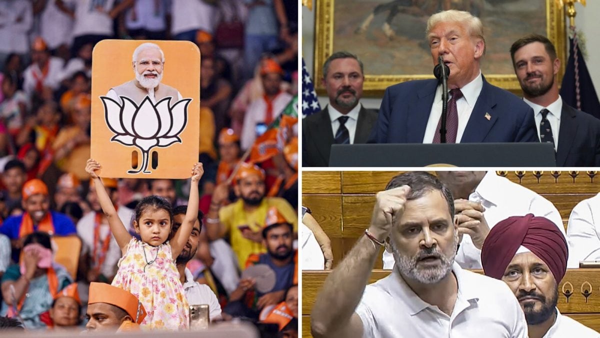 'Only Thing Dead Is...': BJP Shares Growth Stats As Rahul Gandhi Echoes Trump's 'Economy' Claim