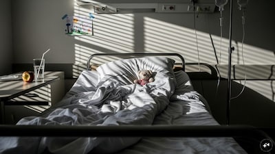 A colostomy was done—her intestine was pulled out from the stomach to pass stool and urine, a treating doctor explained, adding that she will require at least two reconstructive surgeries once the wounds heal. Representational image/AI-generated