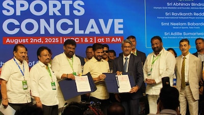 AIFF President Kalyan Chaubey introduces the new partnership with FIFA (X)