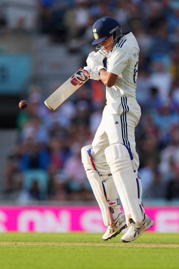 But, Yashasvi Jaiswal hit an unbeaten fifty to keep India's charge alive, as Day 2 ended with IND at 75/2. (PTI)