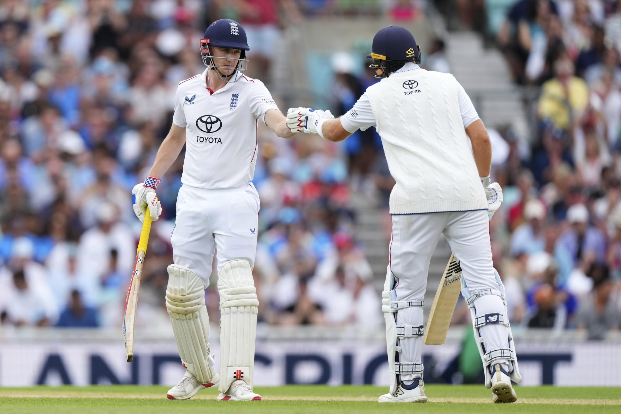 In the afternoon session, an epic 195-run stand off 211 balls between Brook and Root took the wind out India’s sails as England coasted to 317 for four at tea. (AP)