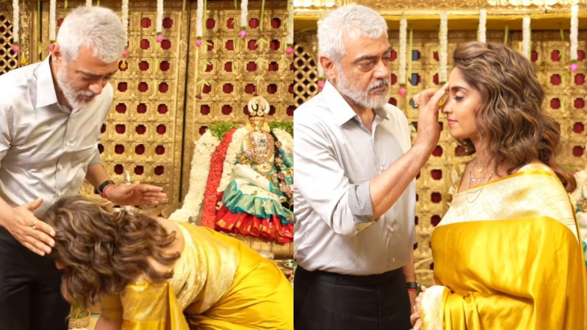 Ajith Kumar and Shalini's Temple Video Goes Viral