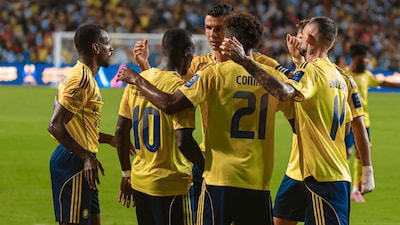 Cristiano Ronaldo in Hong Kong as Al Nassr beat Al Ittihad2-1 in the Saudi Super Cup (X)