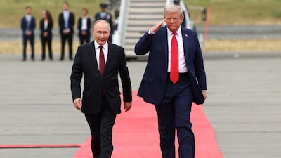  Trump meets Putin in Alaska (Reuters Image)