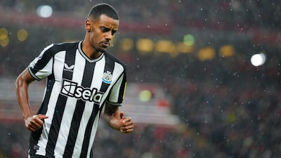 Alexander Isak scored 23 goals in the Premier League last season. (AP Photo)