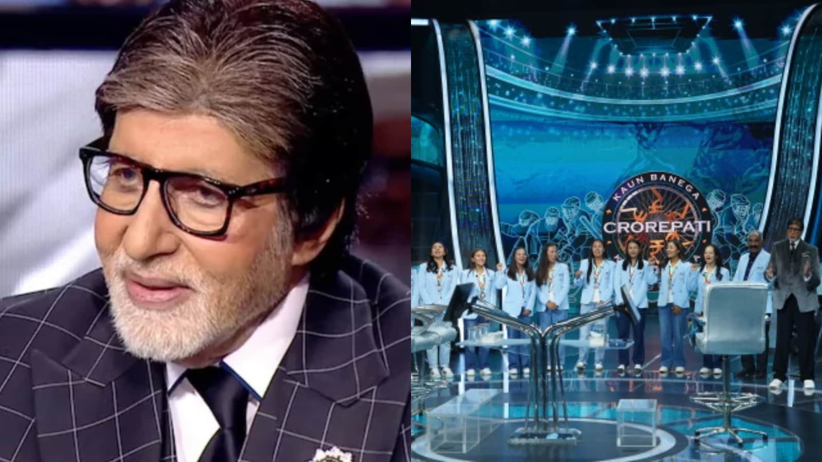KBC: Indias Womens Ice Hockey Team Joins Amitabh Bachchan, Actor Says  Most Honoured | Bollywood News - News18