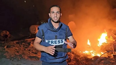 Anas Al Sharif was among a group of five Al Jazeera journalists killed. 