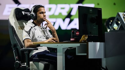 Arjun Erigasi at the 2025 Esports World Cup (X)