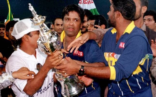 Arjuna Ranatunga famously led Sri Lanka to their Asia Cup triumph in 1997. Over the course of his captaincy in the tournament, he guided the team in 13 matches, securing nine victories and suffering four losses. This record translates to a win rate of around 69% for the Sri Lankan legend. Arjuna Ranatunga famously led Sri Lanka to their Asia Cup triumph in 1997. Over the course of his captaincy in the tournament, he guided the team in 13 matches, securing nine victories and suffering four losses. This record translates to a win rate of around 69% for the Sri Lankan legend.