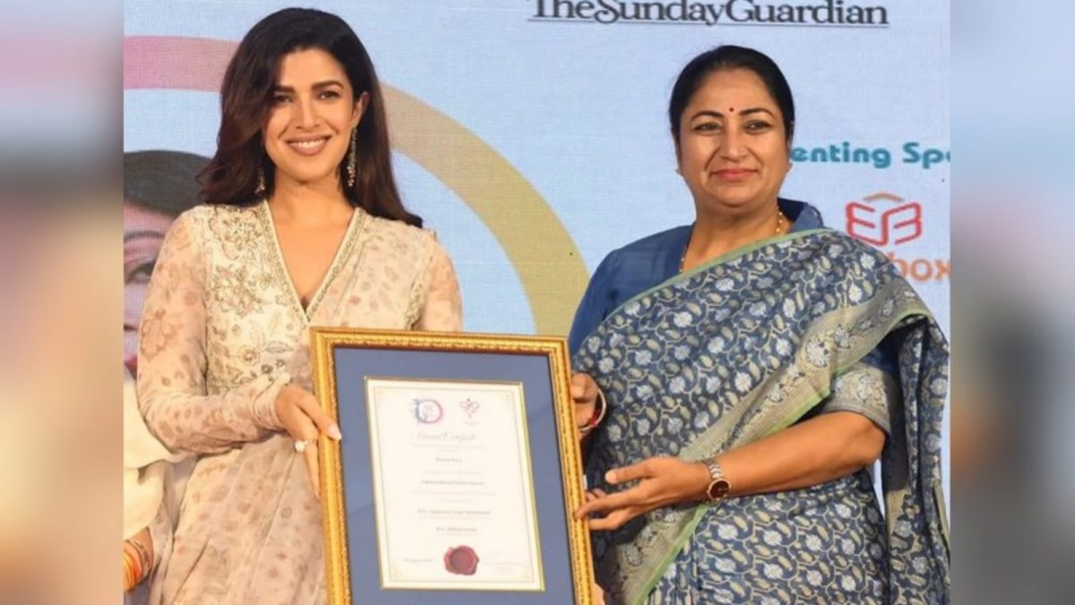 Nimrat Kaur Receives Shakti Award 2025 in Delhi