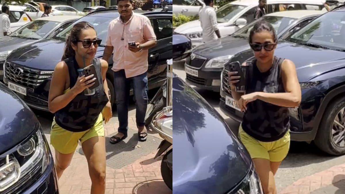 Malaika Arora Spotted in Stylish Athleisure Outfit in Mumbai