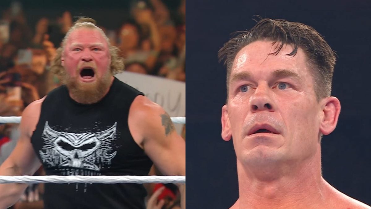 Brock Lesnar Returns, Attacks Cena at SummerSlam