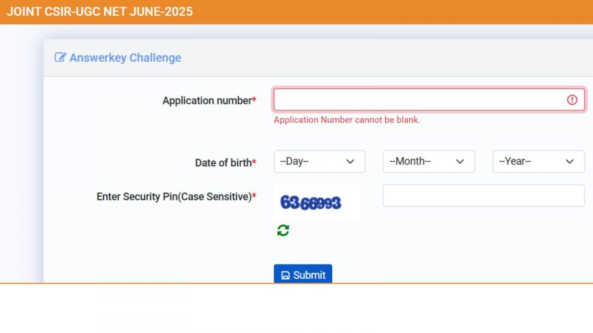 CSIR UGC NET June 2025 Answer Key Released, Raise Objection By August 3 | Education and Career News