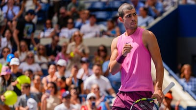 Carlos Alcaraz at US Open (AP)