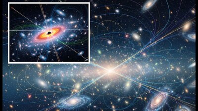Galaxy clusters, each hugely massive and with strong magnetic fields, are now seen as a key focus in the search for dark matter. (News18 Hindi)