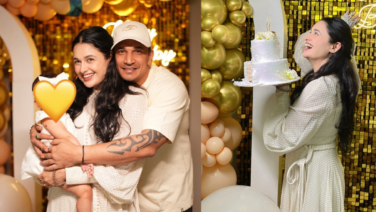 Yuvika Chaudhary Celebrates Birthday With Family