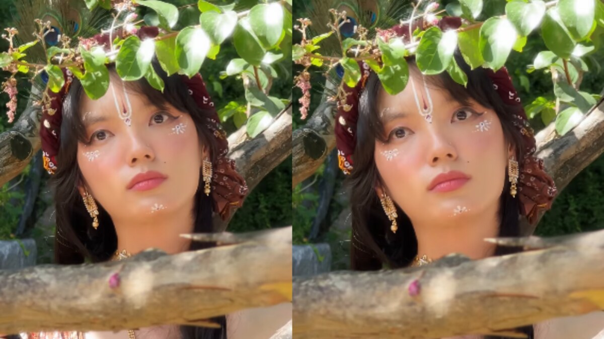 Korean Man's Lord Krishna Look Goes Viral for Janmashtami