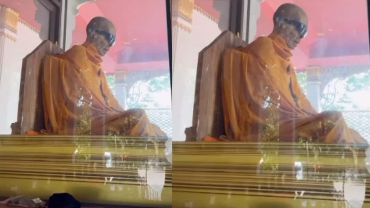 Monk Meditated for 50+ Years, Now with Lizards Under Skin
