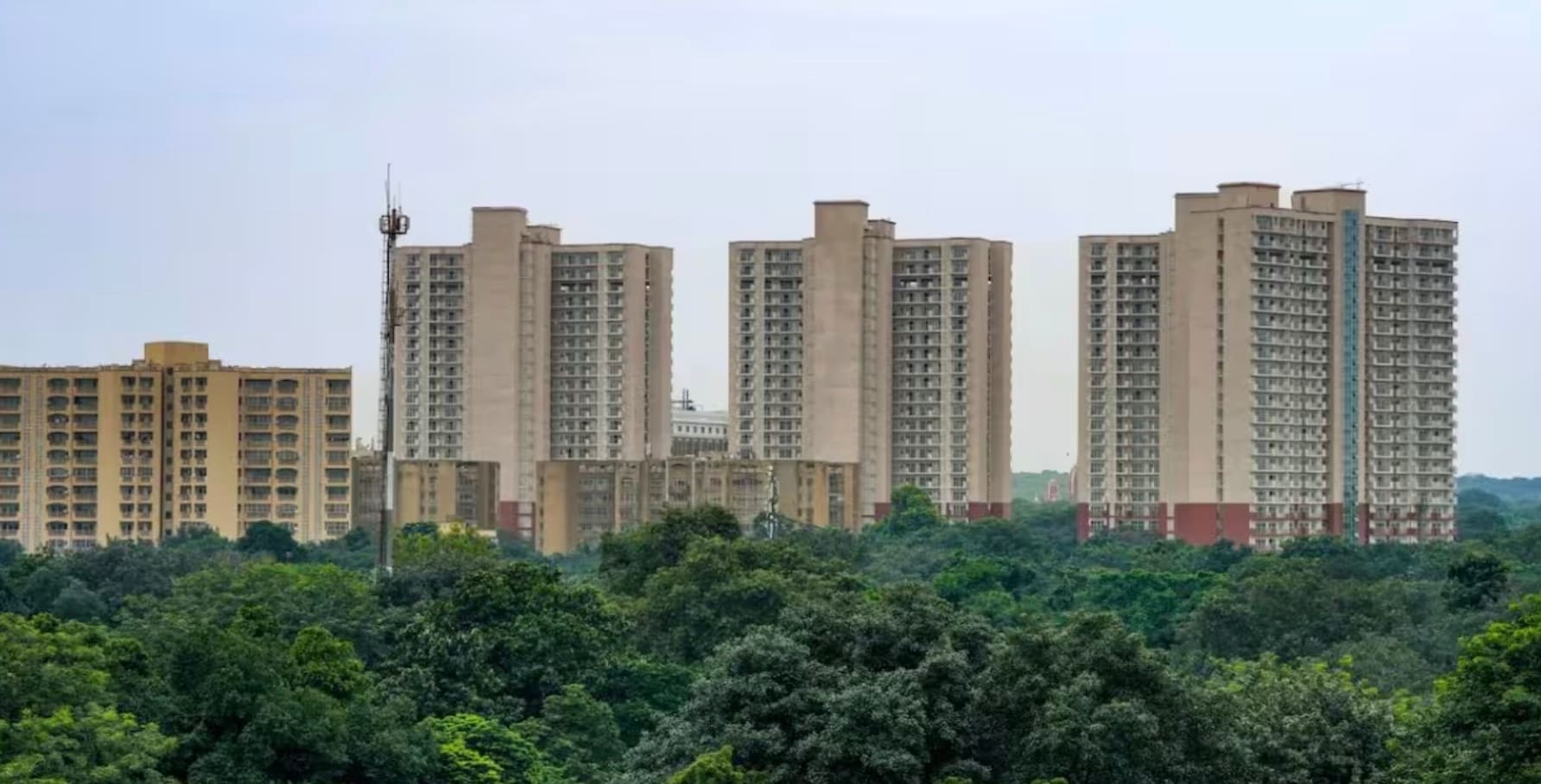 Each flat spans an impressive about 5,000 square feet of carpet area — reportedly making them even more spacious than the elite Type-VIII bungalows in Lutyens’ Delhi. Each flat spans an impressive about 5,000 square feet of carpet area — reportedly making them even more spacious than the elite Type-VIII bungalows in Lutyens’ Delhi.
