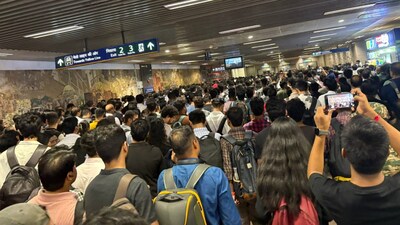 'Wanna Travel Slow, Use Delhi Metro': Yellow Line Hit By Peak Hour ...