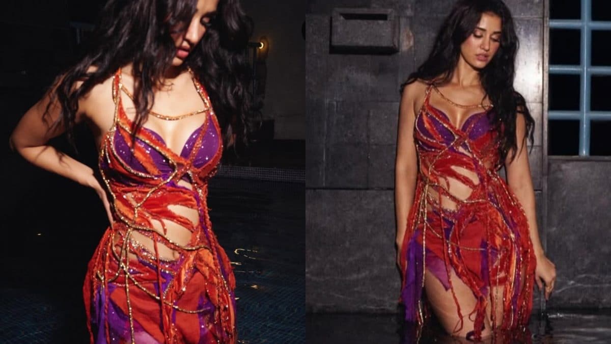 Disha Patani's Poolside Shoot Stuns, Internet Reacts