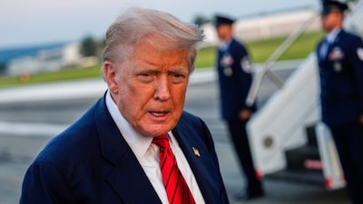 A file photo of US President Donald Trump (AP)