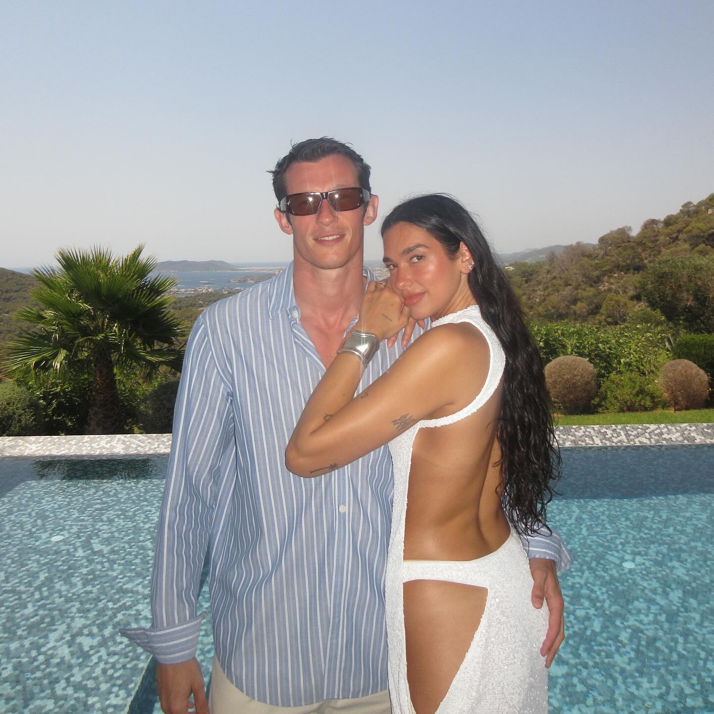 Dua Lipa vacation photos
