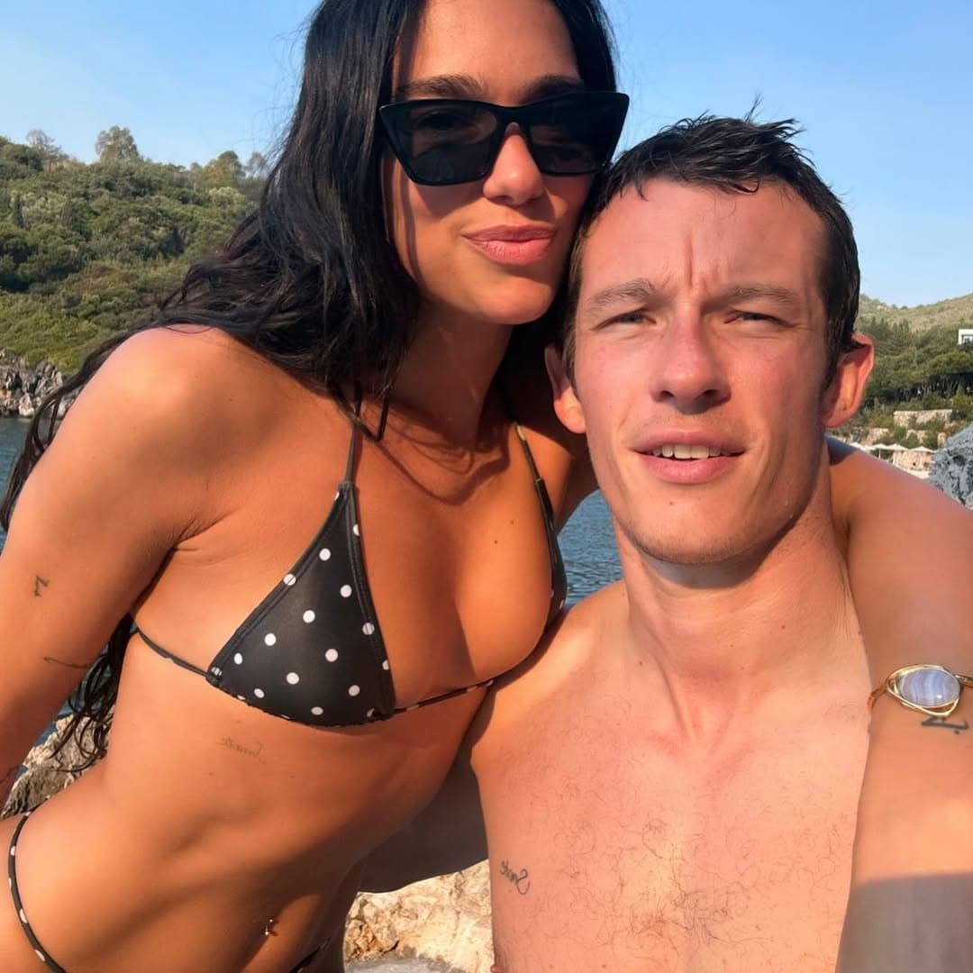 Dua Lipa vacation photos