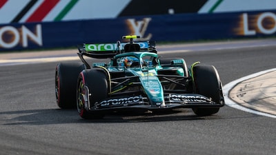 Fernando Alonso at FP2 of the Hungarian GP (X)