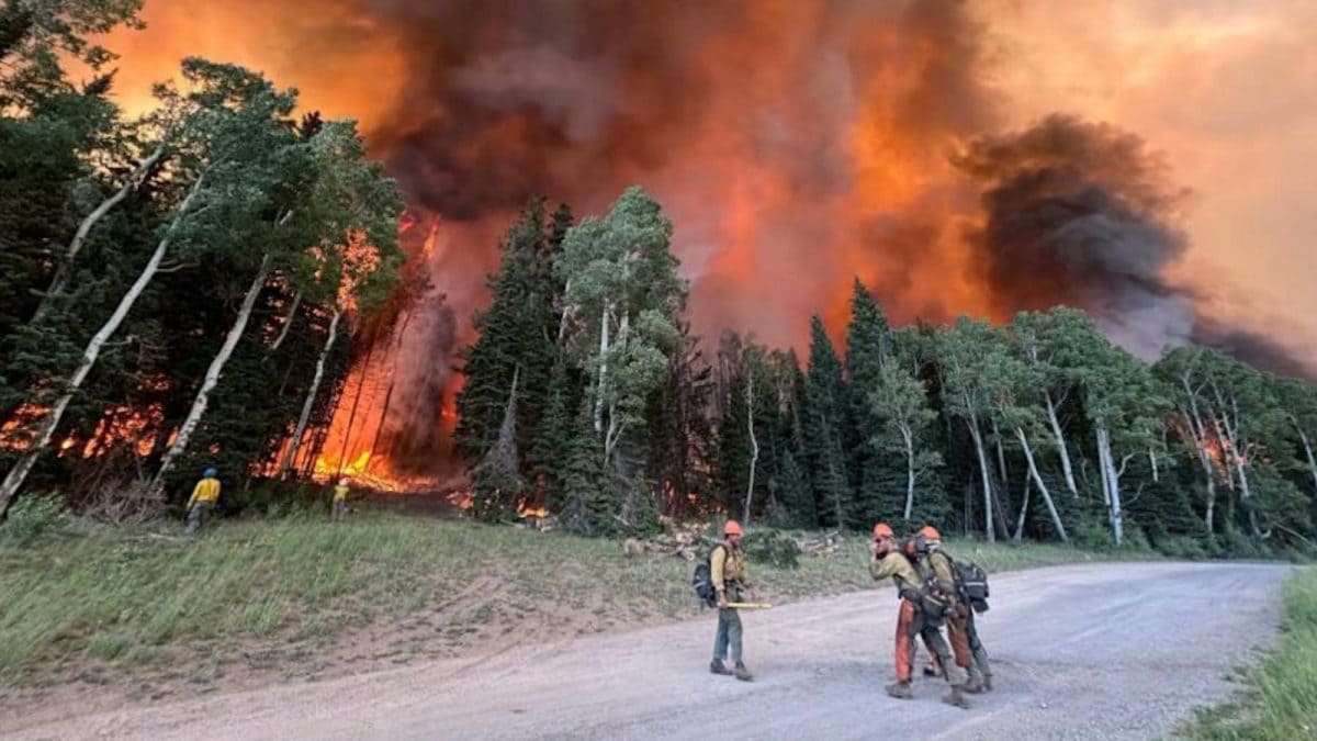 California's Gifford Fire Explodes To Over 65,000 Acres, Air Quality In Las Vegas Severely Impacted