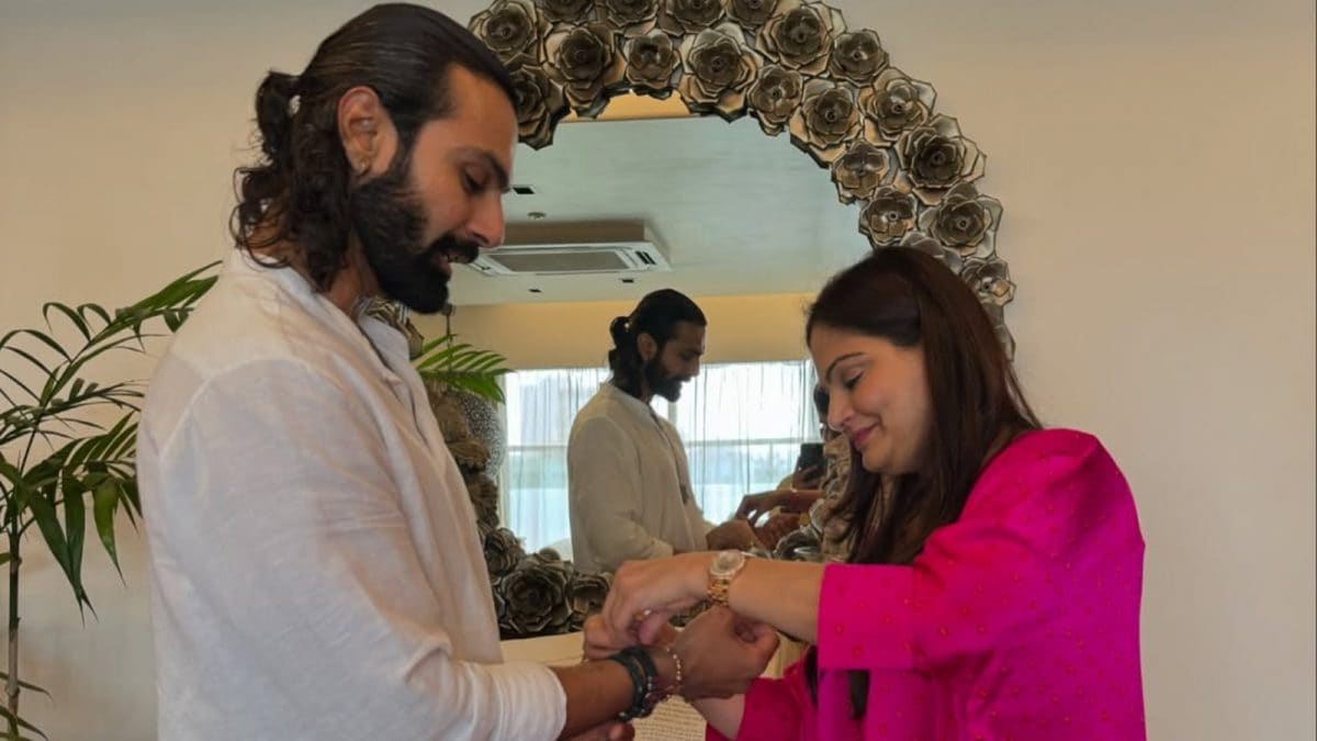 Ashmit Patel Celebrates Raksha Bandhan with Alvira Agnihotri
