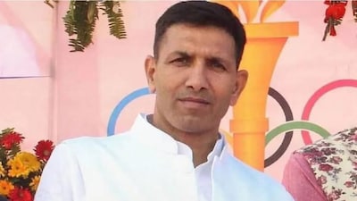 Congress leader Jeetu Patwari 