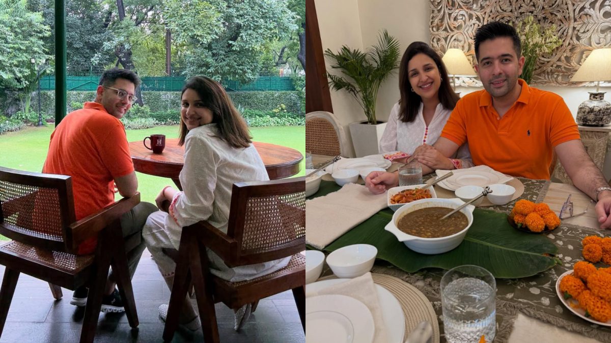 Parineeti & Raghav Celebrate Independence Day with Family